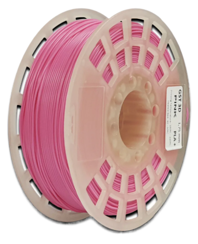 GST3D Filamento PLA+ Rollo x1 KG (Sin Caja) ROSA