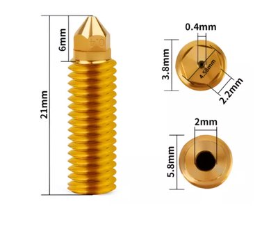 Nozzle Pico Volcano Artillery Sidewinder X4/ X3 Plus/ Pro