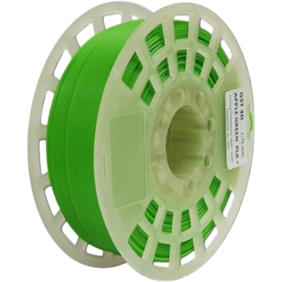 GST3D Filamento PLA+ Rollo x1 KG (Sin Caja) verde manzana
