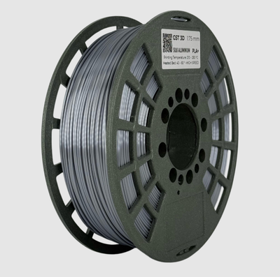 GST3D Filamento PLA+ Rollo x1 KG (Sin Caja) silk alumnio