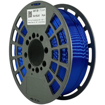 GST3D Filamento PLA+ Rollo x1 KG (Sin Caja) silk azul