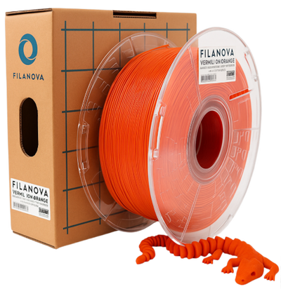 Filamento Filanova PLA x1 KG Vermilion Orange