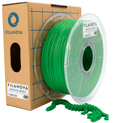 Filamento Filanova PLA x1 KG Amazon Green