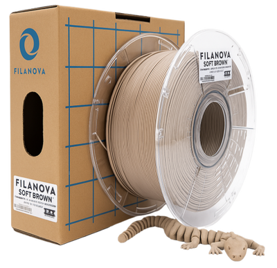 Filamento Filanova PLA x1 KG Soft Brown