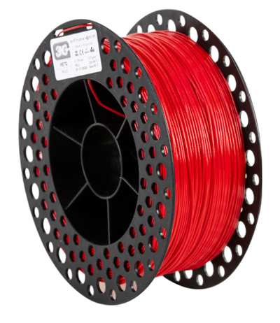 3N3 Filamento PETG 1kg 1.75mm Rojo