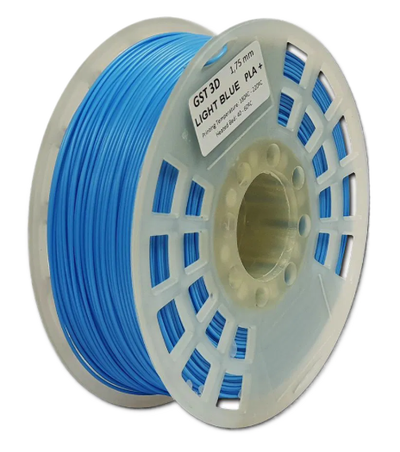 GST3D Filamento PLA+ x1 KG Celeste