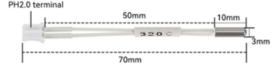 Termistor Ender 3 V3 Ke-k1-k1 Max Sensor De Temperatura