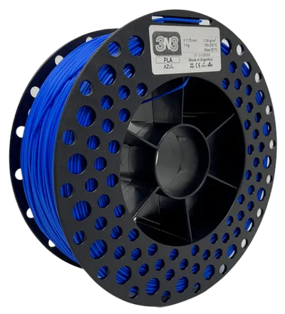 3N3 Filamento PLA 1kg 1.75mm Azul