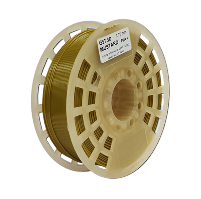 GST3D Filamento PLA+ Rollo x1 KG (Sin Caja) Mostaza