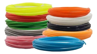 Filamento PLA GST Surtido 10 colores x 5 Metros (Total 50mts / 160gr) FIL3D-MIX-10X5M