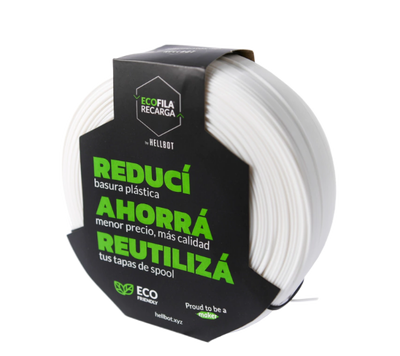 Filamento Hellbot ECOFILA RECARGA PLA 1KG