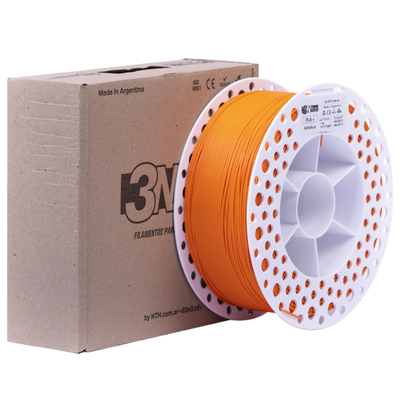 3NMAX PLA +  1.75mm X 1Kg con caja NARANJA