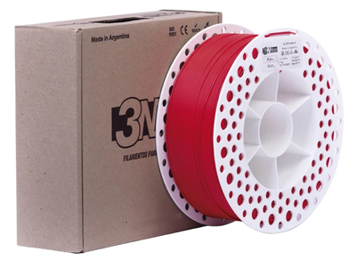 3NMAX PLA +  1.75mm X 1Kg con caja ROJO