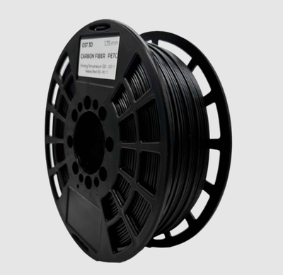 GST3D Filamento PLA+ Rollo x1 KG (Sin Caja) Fibra de Carbono PETG