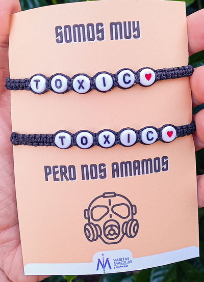 Pulseras Compartidas x2 Toxic