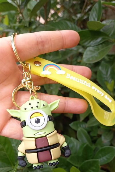 Llavero de Goma Minions Yoda