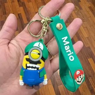 Llavero de Goma Minions Luigi