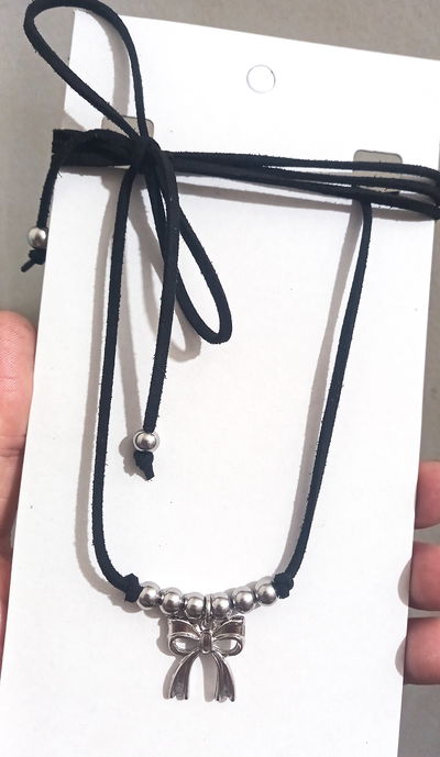 Choker de Gamuza Coquette 