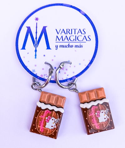Aros de AQ. Kitty Chocolate
