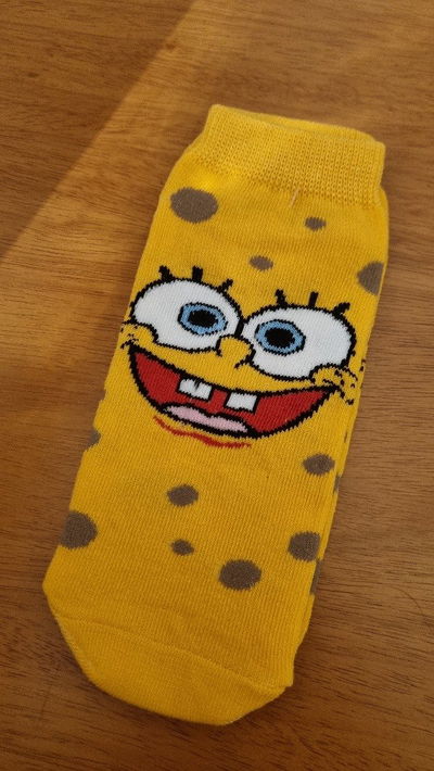 Soquete Bob Esponja 