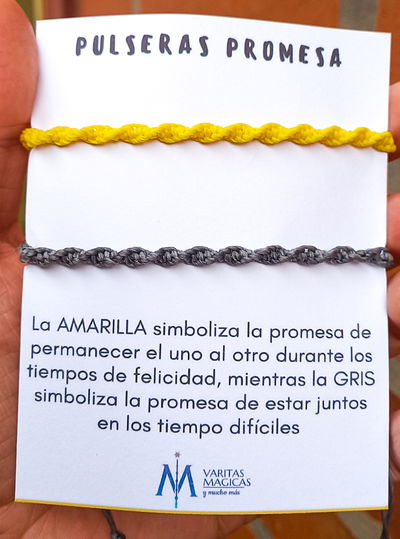 Pulseras Compartidas x 2 Promesa