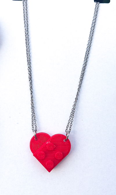 Cadenas Compartidas Corazón Lego