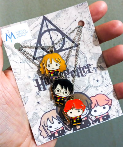 Cadenas Compartidas de Acero Quirúrgico x3 Harry Potter Friends