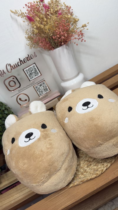 Pantuflas oso