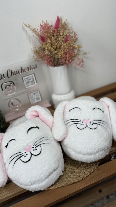 Pantuflas conejo 