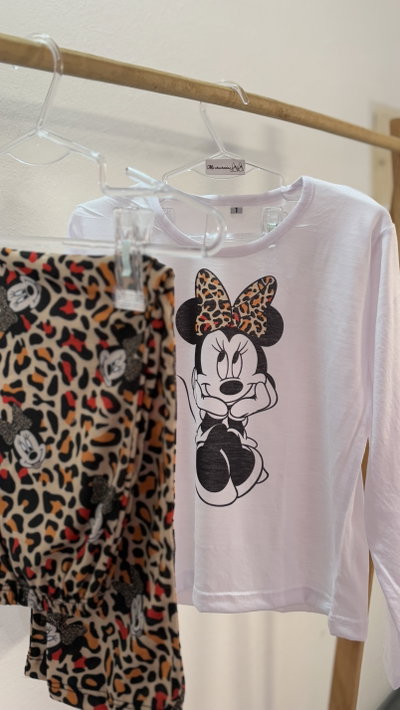 Pijamas largos kids Minnie