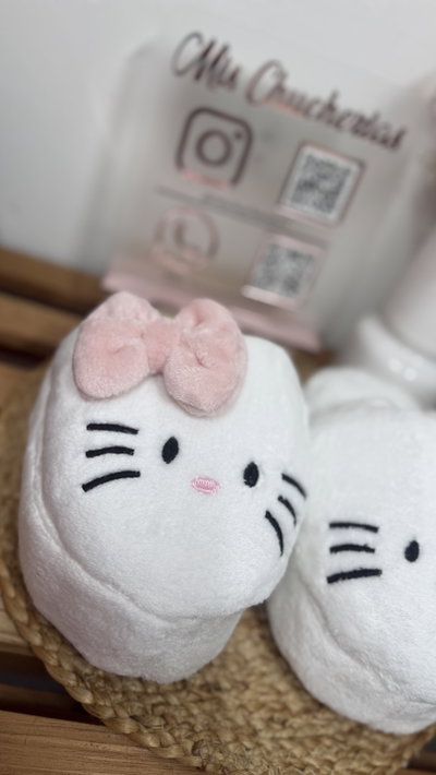 Pantuflas kitty kids 