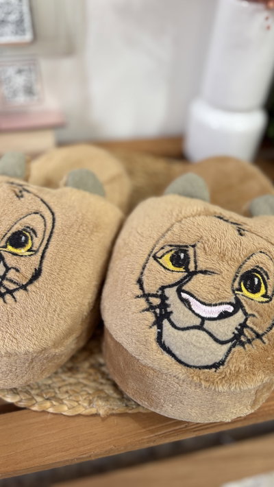 Pantuflas simba 