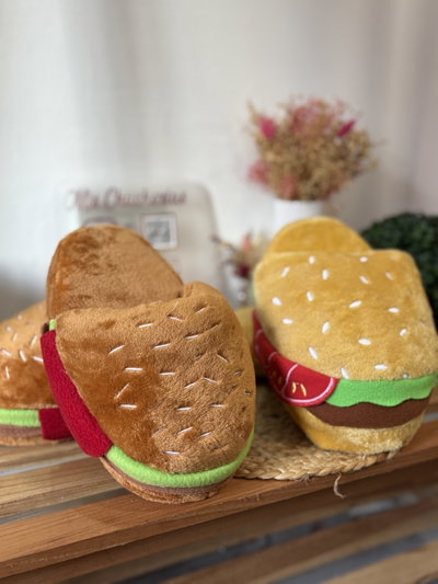 Pantufla hamburguesa kids 