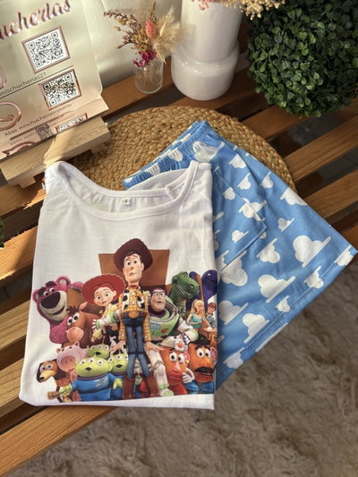 Pijamas Toy Story corto