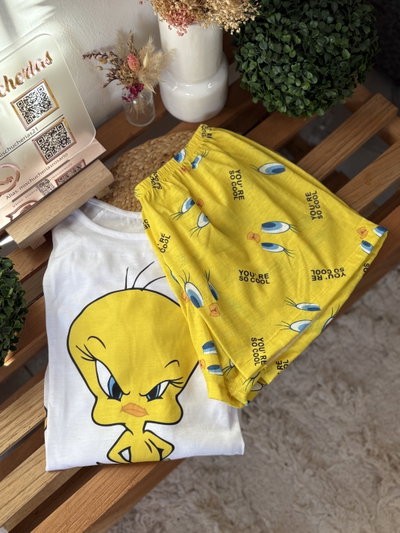 Pijamas piolin corto 
