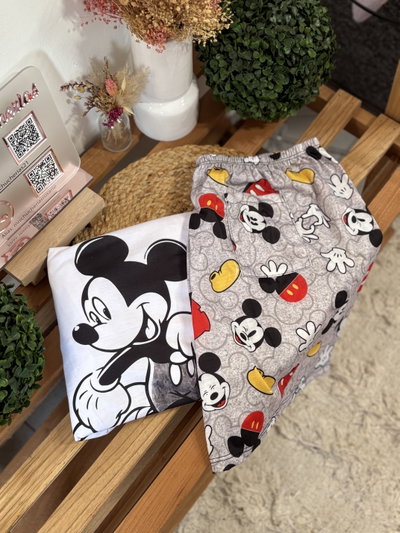 Pijamas mickey corto
