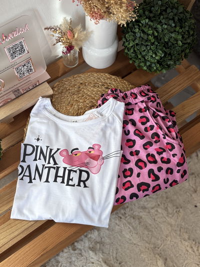 pijama largo pantera rosa