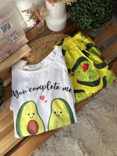 pijama largo palta