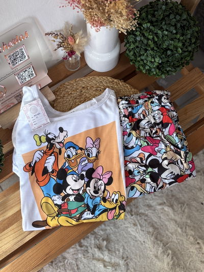 pijama largo mickey amigos