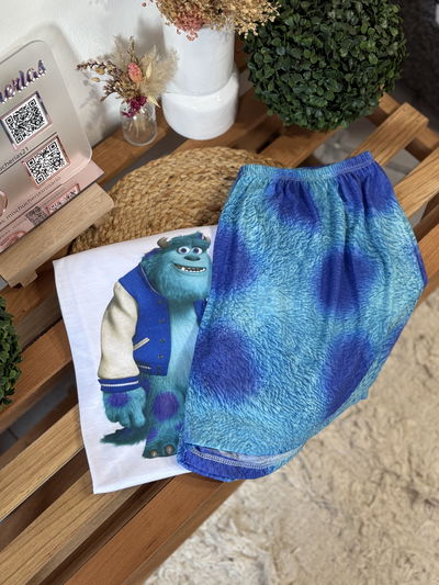 pijama corto moster inc