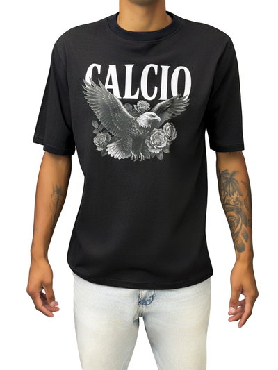 CALCIO Remera Over estampa