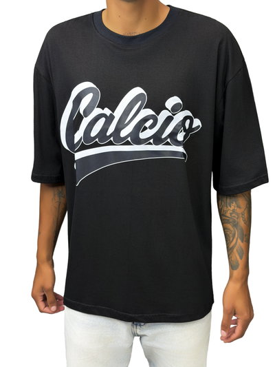 CALCIO Remera Over estampa