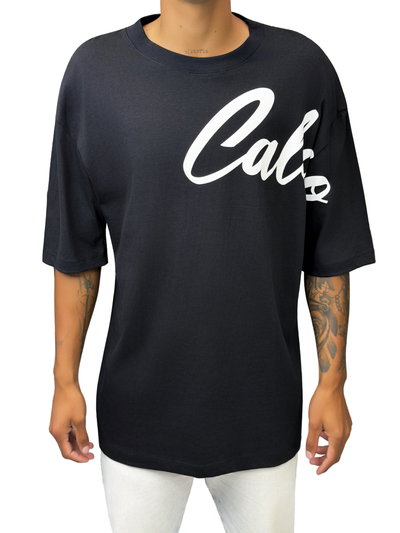 CALCIO Remera Over estampa