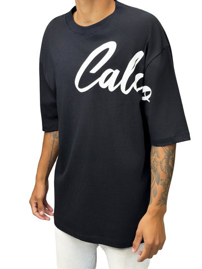 CALCIO Remera Over estampa
