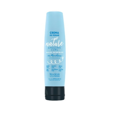 CREMA DE PEINAR CON MACADAMIA 160ML NOVALOOK RULOS