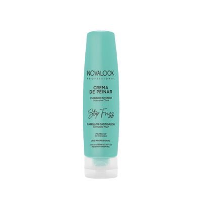 CREMA DE PEINAR STOP FRIZZ CABELLOS CASTIGADOS 160 ML NOVALOOK