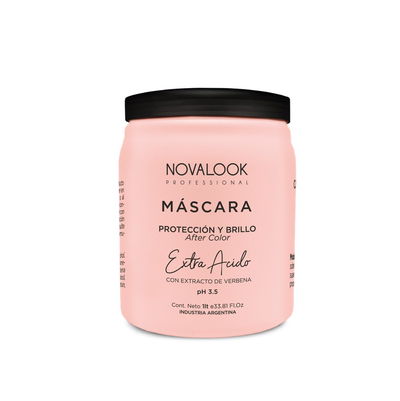MASCARA EXTRA ACIDA CABELLOS PROCESADOS 1 LT NOVALOOK