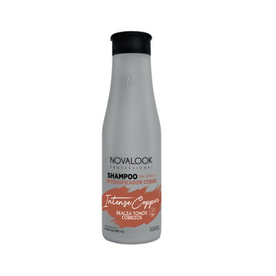 SHAMPO INTENSE BROWN 375ML NOVALOOK