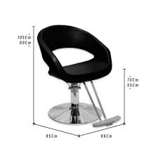 SILLON PATA CROMADA  RESPALDO ACOLCHADO HIDRAULICO