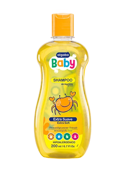 SHAMPOO BABY ALGABO X200ML EXTRA SUAVE                                                                                                                